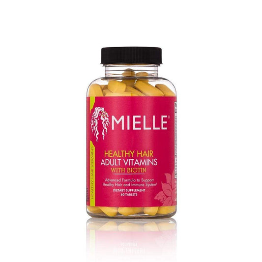 Mielle Organics - Vitamines à la biotine pour les adultes - 60 comprimés - Mielle Organics - Ethni Beauty Market