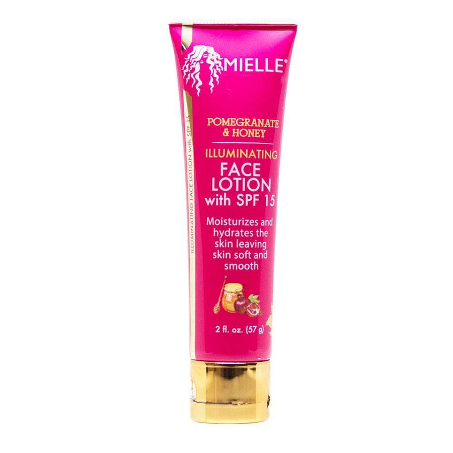Mielle Organics - Illuminating face lotion with pomegranate and honey with SPF 15 - 57g - Mielle Organics - Ethni Beauty Market