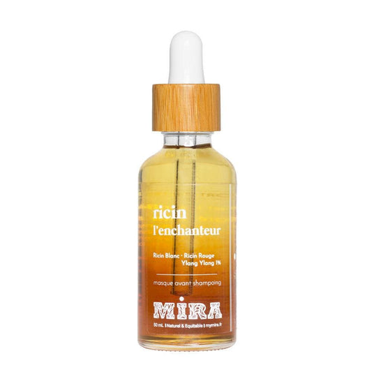 MIRA - Huile de ricin - Ricin l'enchanteur (Masque avant shampoing) - 50ml - MIRA - Ethni Beauty Market