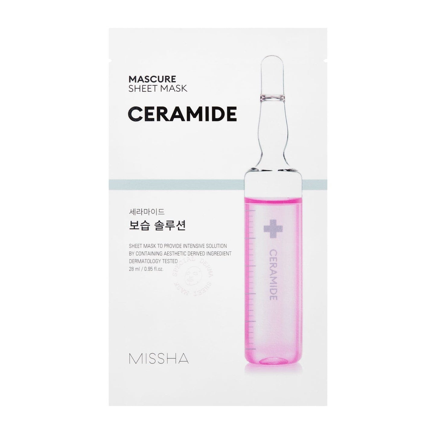 MISSHA - Masque hydratant en tissus "Mascure Solution Sheet Mask" - 27 ml (plusieurs variantes) - MISSHA - Ethni Beauty Market