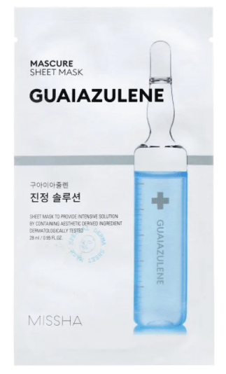 MISSHA - Masque hydratant en tissus "Mascure Solution Sheet Mask" - 27 ml (plusieurs variantes) - MISSHA - Ethni Beauty Market