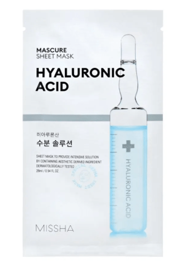MISSHA - Masque hydratant en tissus "Mascure Solution Sheet Mask" - 27 ml (plusieurs variantes) - MISSHA - Ethni Beauty Market