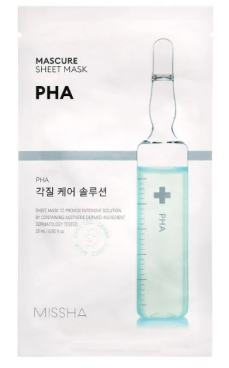 MISSHA - Masque hydratant en tissus "Mascure Solution Sheet Mask" - 27 ml (plusieurs variantes) - MISSHA - Ethni Beauty Market