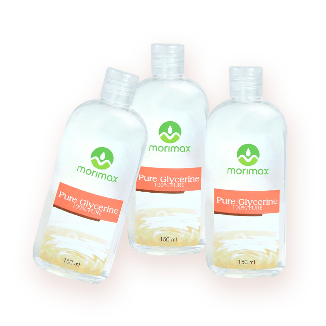 Morimax - Lot de 3 Glycérines pures - 3 x 150ml - Morimax - Ethni Beauty Market