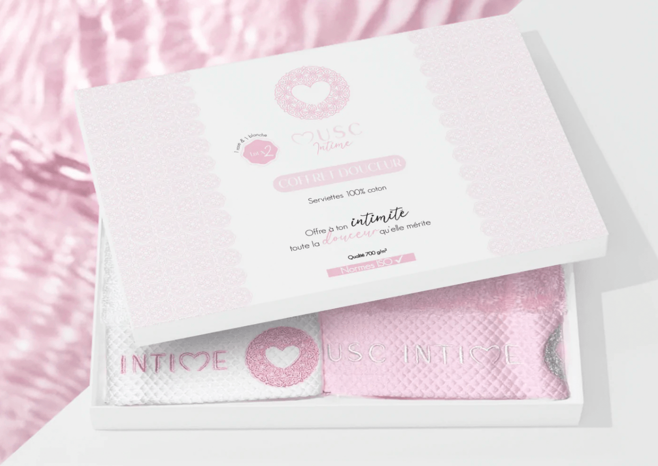 Musc Intime - Coffret Serviette Douceur "intimité" - Musc Intime - Ethni Beauty Market