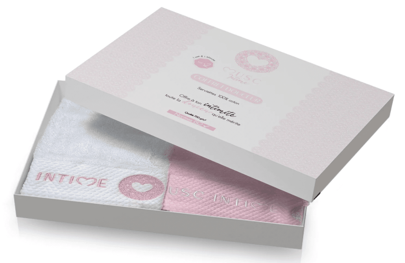 Musc Intime - Coffret Serviette Douceur "intimité" - Musc Intime - Ethni Beauty Market