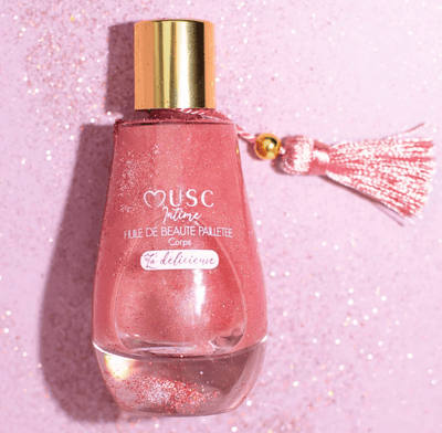 Musc Intime - Glittery beauty oil "the delicious" - 50ml - Musc Intime - Ethni Beauty Market