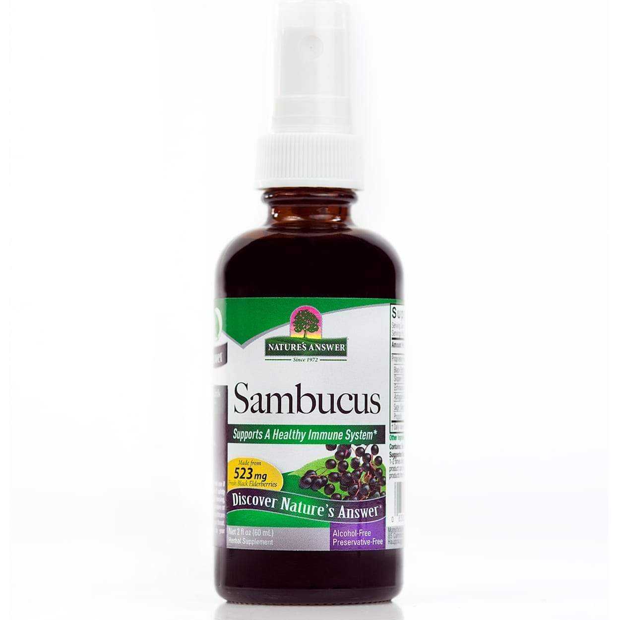 Nature's Answer - Sambucus en spray - 60ml - Nature's Answer - Ethni Beauty Market