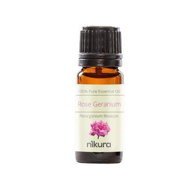 Nikura - Essential Oil Of Rose Geranium 100% Pure 10ml - Nikura - Ethni Beauty Market