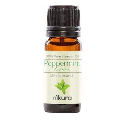 Nikura - Essential Oil Of Peppermint (Arvensis) 100% Pure 10ml - Nikura - Ethni Beauty Market