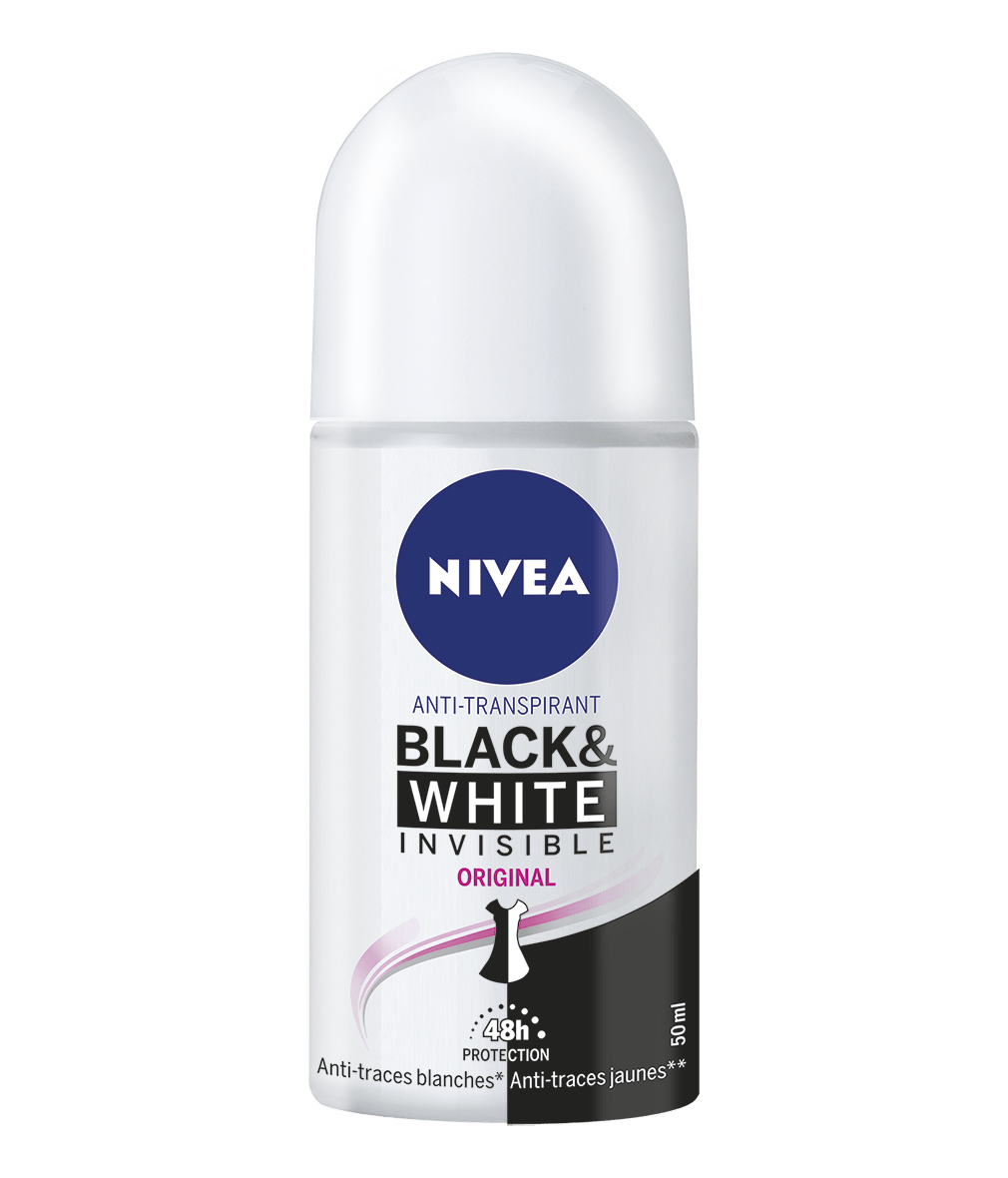 Nivea - Anti-perspirant roll-on deodorant - Black and white - 50ml - Nivea - Ethni Beauty Market