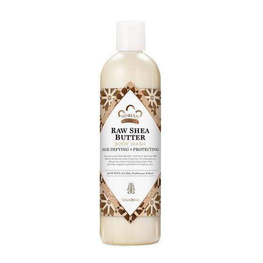 Nubian Heritage - Raw Shea Butter - Gel douche anti-âge et protecteur "Age-Defying & Protecting" - 384 ml - Nubian Heritage - Ethni Beauty Market