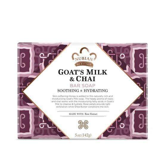 Nubian Heritage - Goat's Milk & Chai - Soothing & moisturizing face soap - 142g - Nubian Heritage - Ethni Beauty Market