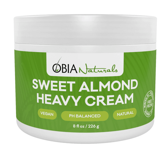 Obia Naturals - Crème coiffante hydratante "sweet almond" - 226g - Obia Naturals - Ethni Beauty Market