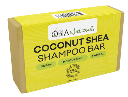 Obia Naturals - Shampoing solide "coconut shea" - 118ml - Obia Naturals - Ethni Beauty Market