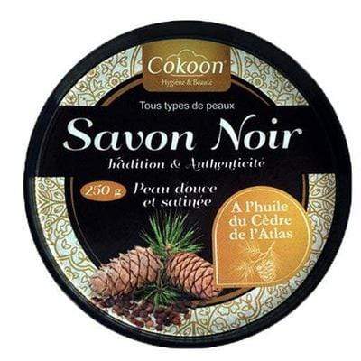Olivéa-Savon Noir-L'Huile De Cedre De L' Atlas-250G - Olivéa - Ethni Beauty Market