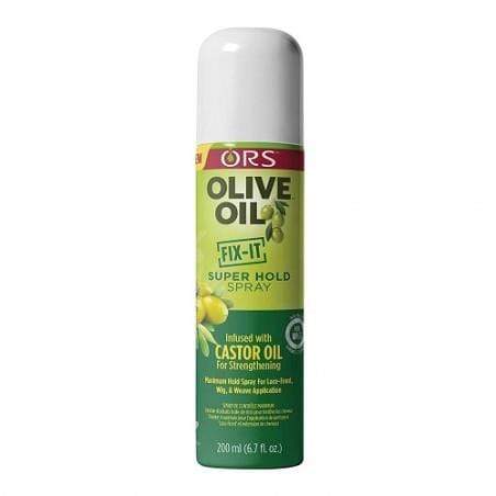 ORS - Castor oil fixative spray for wigs - 200ml - ORS - Ethni Beauty Market