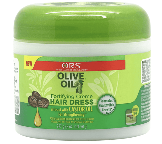 ORS - Olive Oil - Crème fortifiante "Hair dress" à l'huile d'olive - 227 g - ORS - Ethni Beauty Market