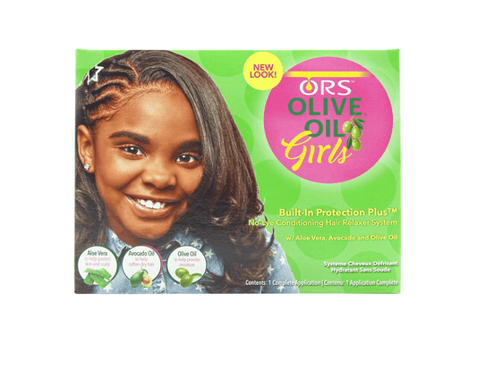 ORS - Olive Oil Girls - Kit défrisant "built-in protection plus" - 259g - ORS - Ethni Beauty Market