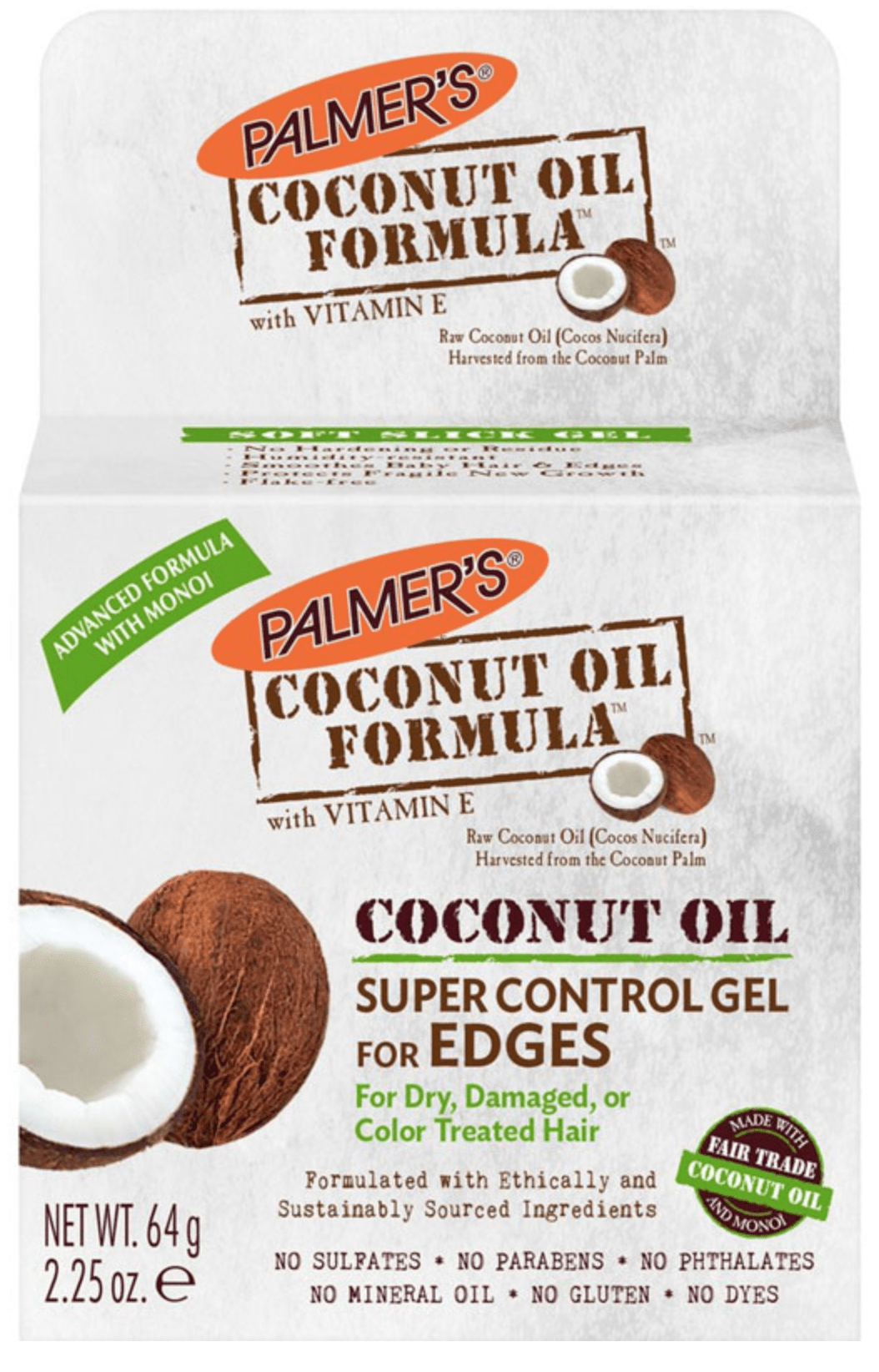 Palmer's - Coconut Oil Formula - Gel fixant "Super control gel Edge" - 64g - Palmer's - Ethni Beauty Market