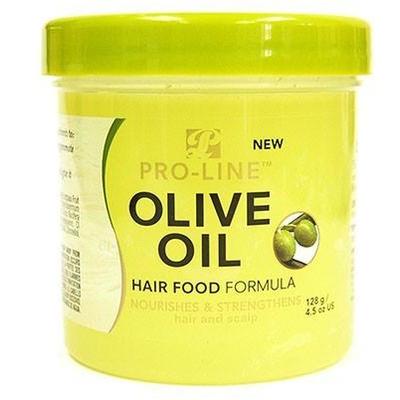 Pro-Line - Nourishing treatment with olive oil - Hair food olive oil - 128g - Pro-Line - Ethni Beauty Market