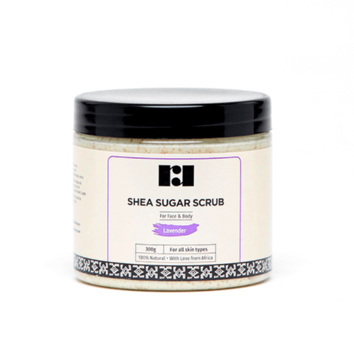 R&R Luxury - Shea Sugar Scrub - "Lavender" body scrub - 300g - R&R Luxury - Ethni Beauty Market