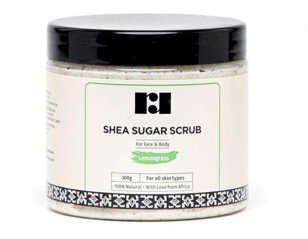 R&R Luxury - Shea Sugar Scrub - Gommage corporel "Lemongrass" - 300g - R&R Luxury - Ethni Beauty Market