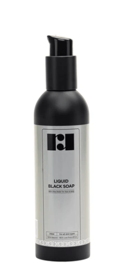 R&R Luxury - Savon corporel "Liquid black soap" - 250 ml - R&R Luxury - Ethni Beauty Market