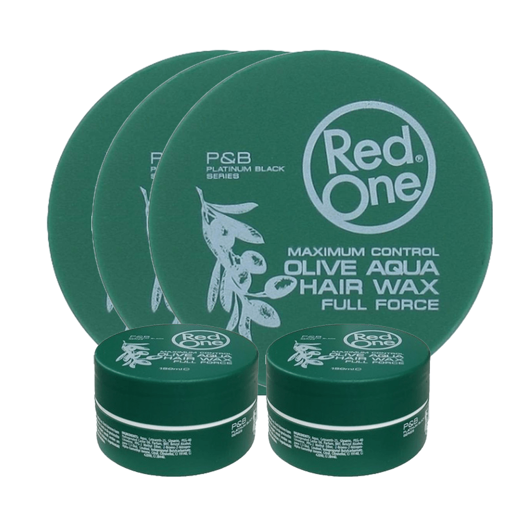 RED ONE – Cire Coiffante Aqua Hair Wax Noir