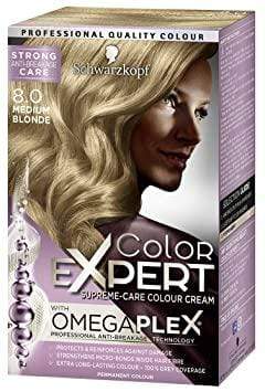 Schwarzkopf - Color Expert-  Coloration omegaplex  8.0 Medium Blonde - Schwarzkopf - Ethni Beauty Market