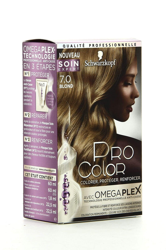 Schwarzkopf - Pro Color - Coloration 7.0 Blond - Schwarzkopf - Ethni Beauty Market