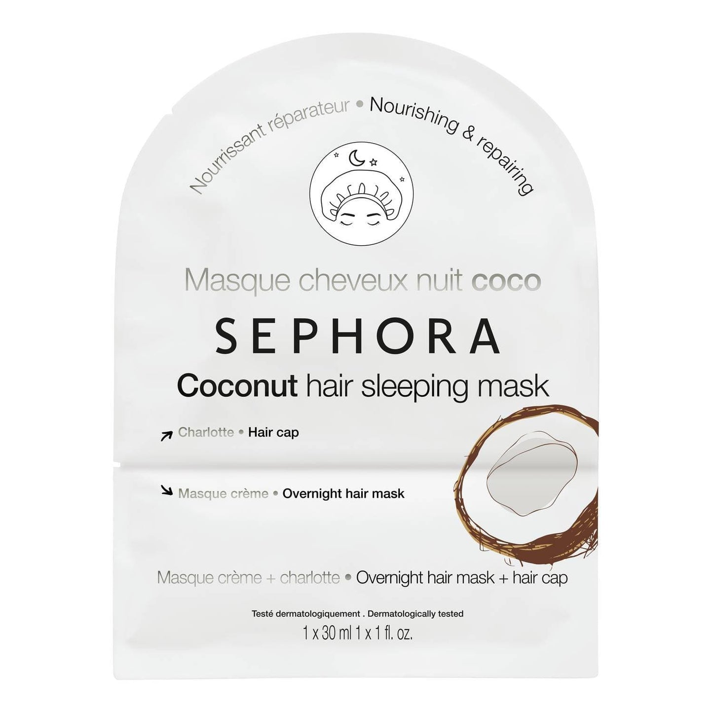 Sephora - Masque capillaire de nuit "coco" - 30ml - Sephora - Ethni Beauty Market