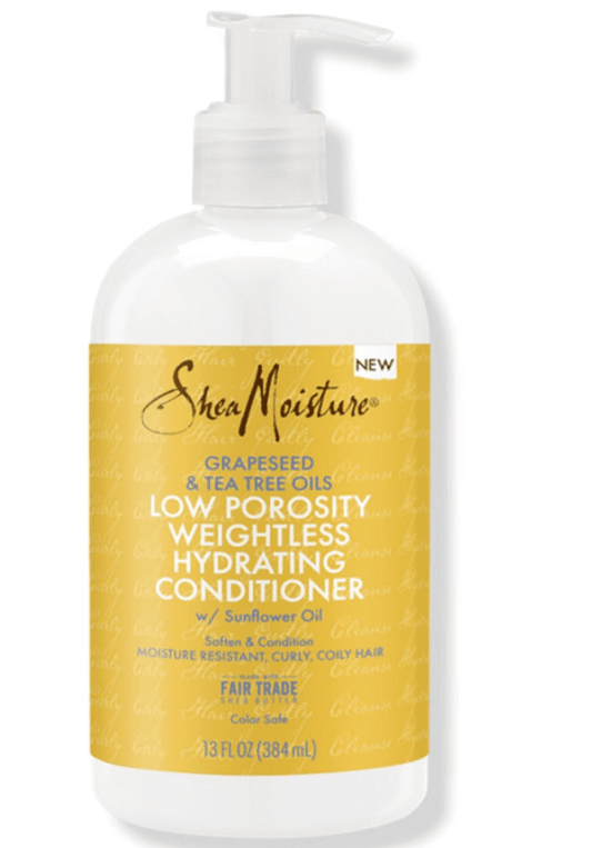 Shea Moisture - Grapeseed & Tea Tree Oils - Low porosity moisturizing conditioner - 384ml - Shea Moisture - Ethni Beauty Market