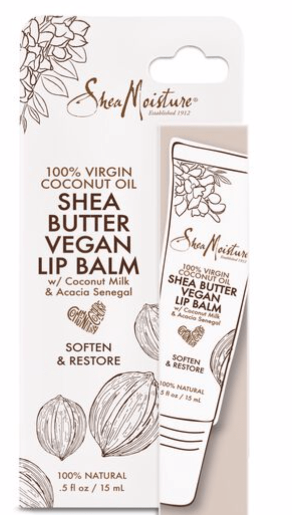 Shea Moisture - 100% Virgin Coconut Oil  - Baume à lèvres végan "shea butter" - 15ml - Shea Moisture - Ethni Beauty Market