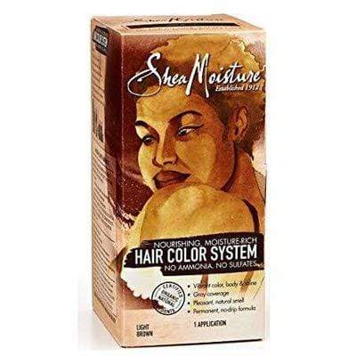 Shea Moisture - Nourishing Moisturizing Hair Color Cream - Light Brown - Shea Moisture - Ethni Beauty Market