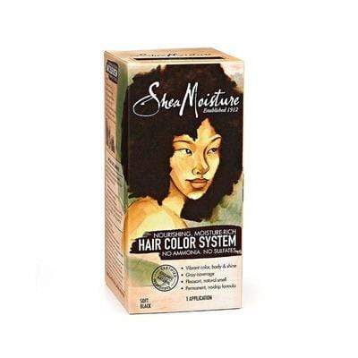 Shea Moisture - Nourishing Moisturizing Coloring Cream - Soft Black - Shea Moisture - Ethni Beauty Market