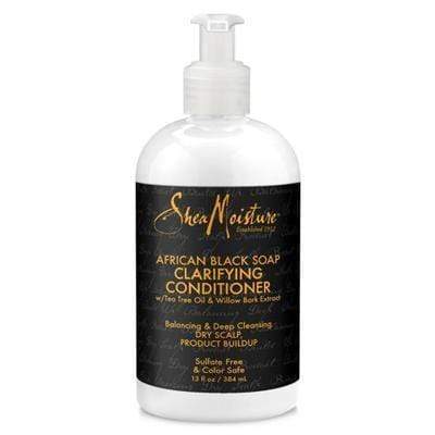 Shea Moisture - African black soap clarifying conditioner - après-shampoing clarifiant 384 ml - Shea Moisture - Ethni Beauty Market