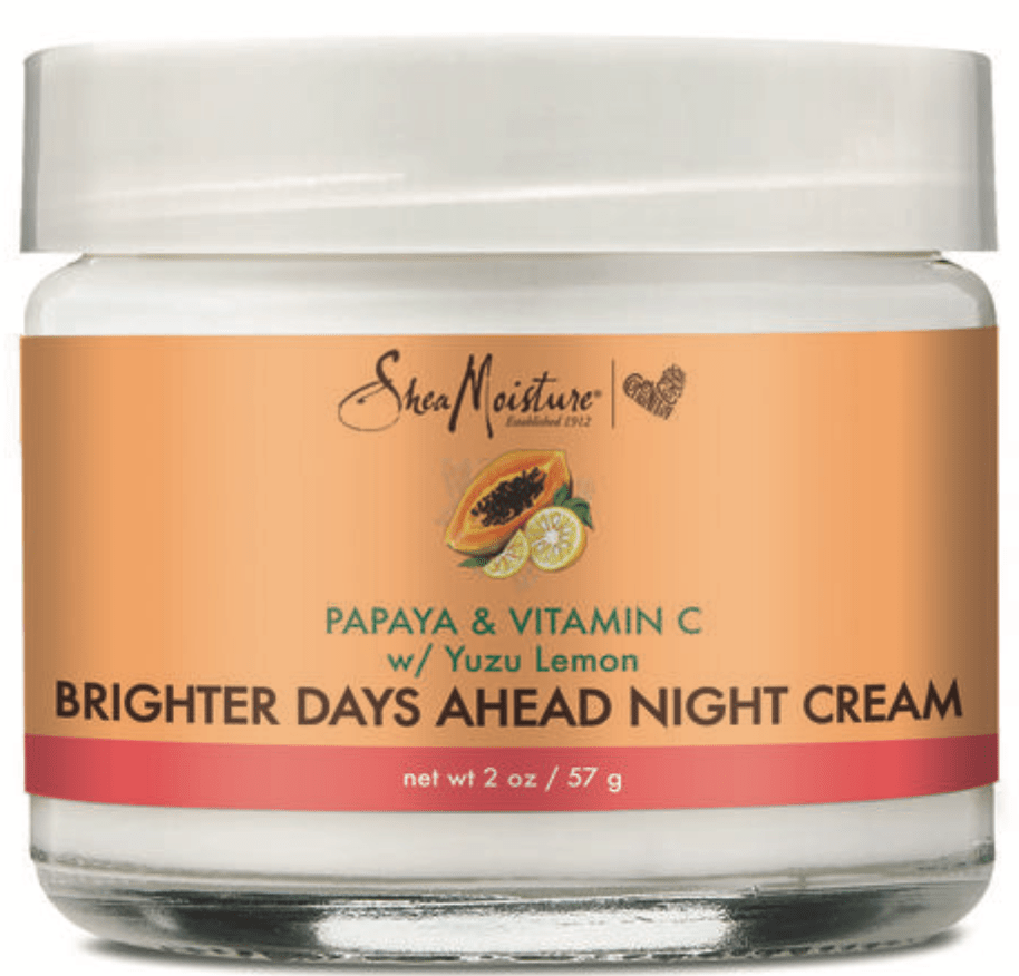 Shea Moisture Papaya & Vitamin C Crème de nuit "Brighter days ahea