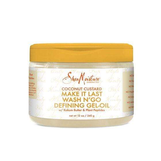 Shea Moisture - Gel-huile définissant à la noix de coco "Make it Last" - 340g - Shea Moisture - Ethni Beauty Market