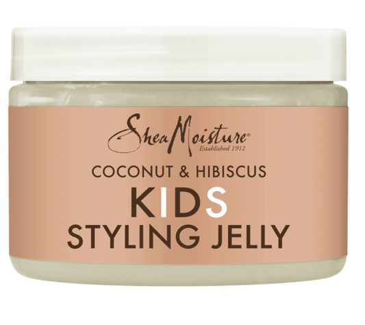 Shea Moisture Kids - Coconut & Hibiscus - "Styling Jelly" coconut and hibiscus defining jelly - 340g - Shea moisture - Ethni Beauty Market