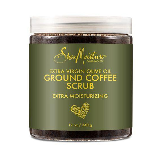 Shea Moisture - Ground Coffee Scrub with Olive Oil Extract - 340 ml - Shea Moisture - Ethni Beauty Market