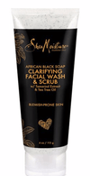 Shea Moisture - African Black Soap - "Clarifying" Facial Cleanser & Scrub - 113g - Shea moisture - Ethni Beauty Market