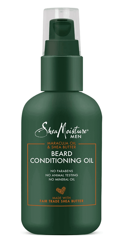 Shea Moisture Men - Maracuja oil & shea butter - Huile revitalisante barbe "passion karité" - 95ml - Shea Moisture - Ethni Beauty Market