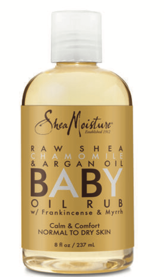 Shea Moisture - Baby - Huile gommante "raw shea & argan oil" - 237ml - Shea Moisture - Ethni Beauty Market