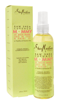Shea Moisture - Raw Shea Cupuaçu - Huile corporelle "Mommy" - 118 ml - Shea Moisture - Ethni Beauty Market