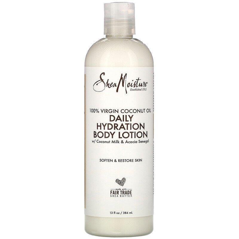 Shea Moisture - 100% Virgin Coconut Oil - "Daily hydration" moisturizing body lotion - 384ml - Shea Moisture - Ethni Beauty Market
