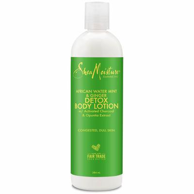 Shea Moisture - Lotion détoxifiante pour le corps à l'eau de menthe et au gingembre africain - 384 ml - Shea Moisture - Ethni Beauty Market