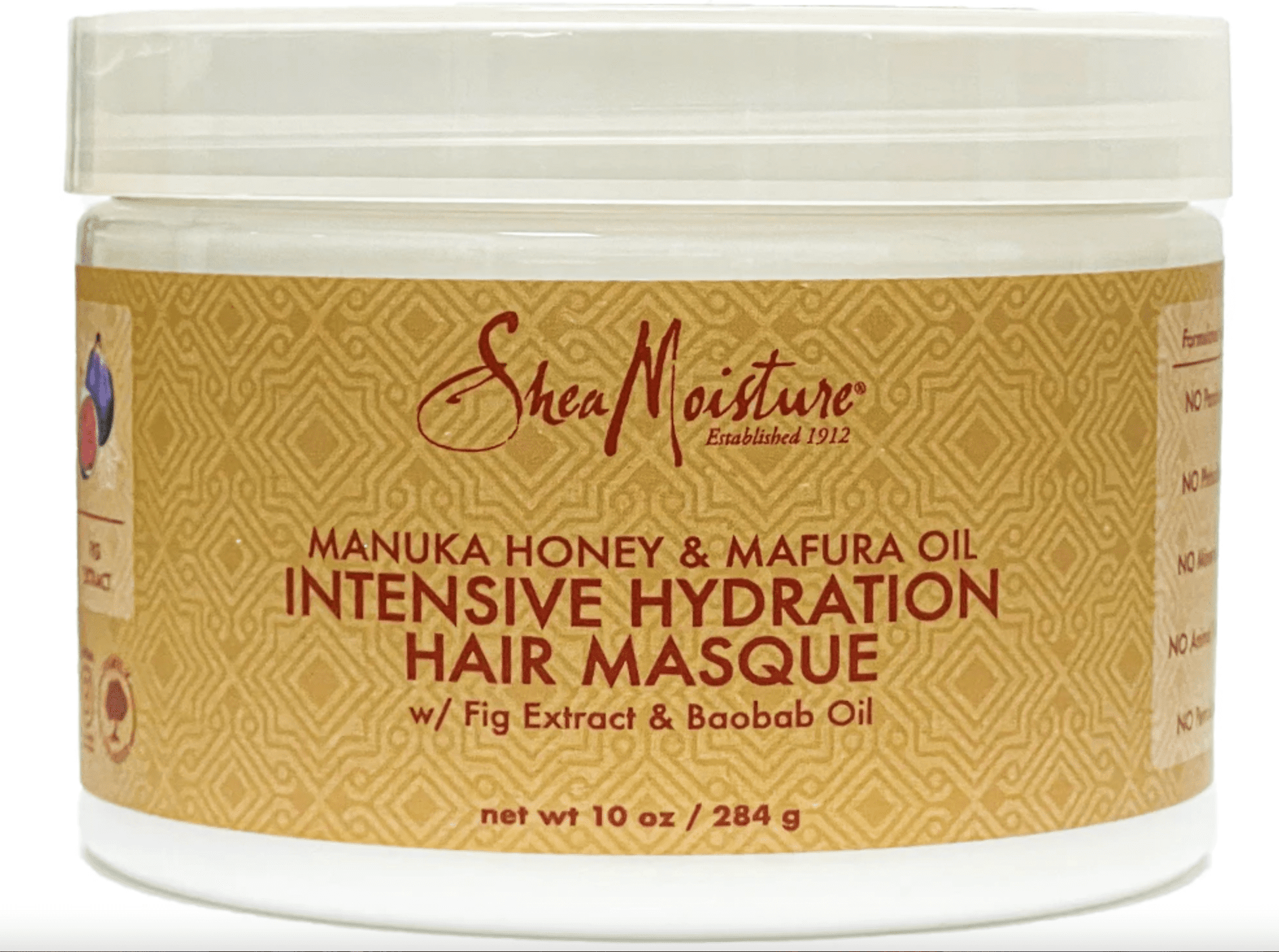 Shea Moisture - Manuka Honey & Mafura Oil - Masque capillaire "intensive hydration" - 284g - Shea Moisture - Ethni Beauty Market