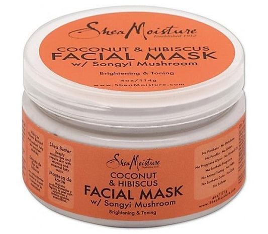Shea Moisture - Coconut And Hibiscus Facial Mask 114 g - Shea Moisture - Ethni Beauty Market