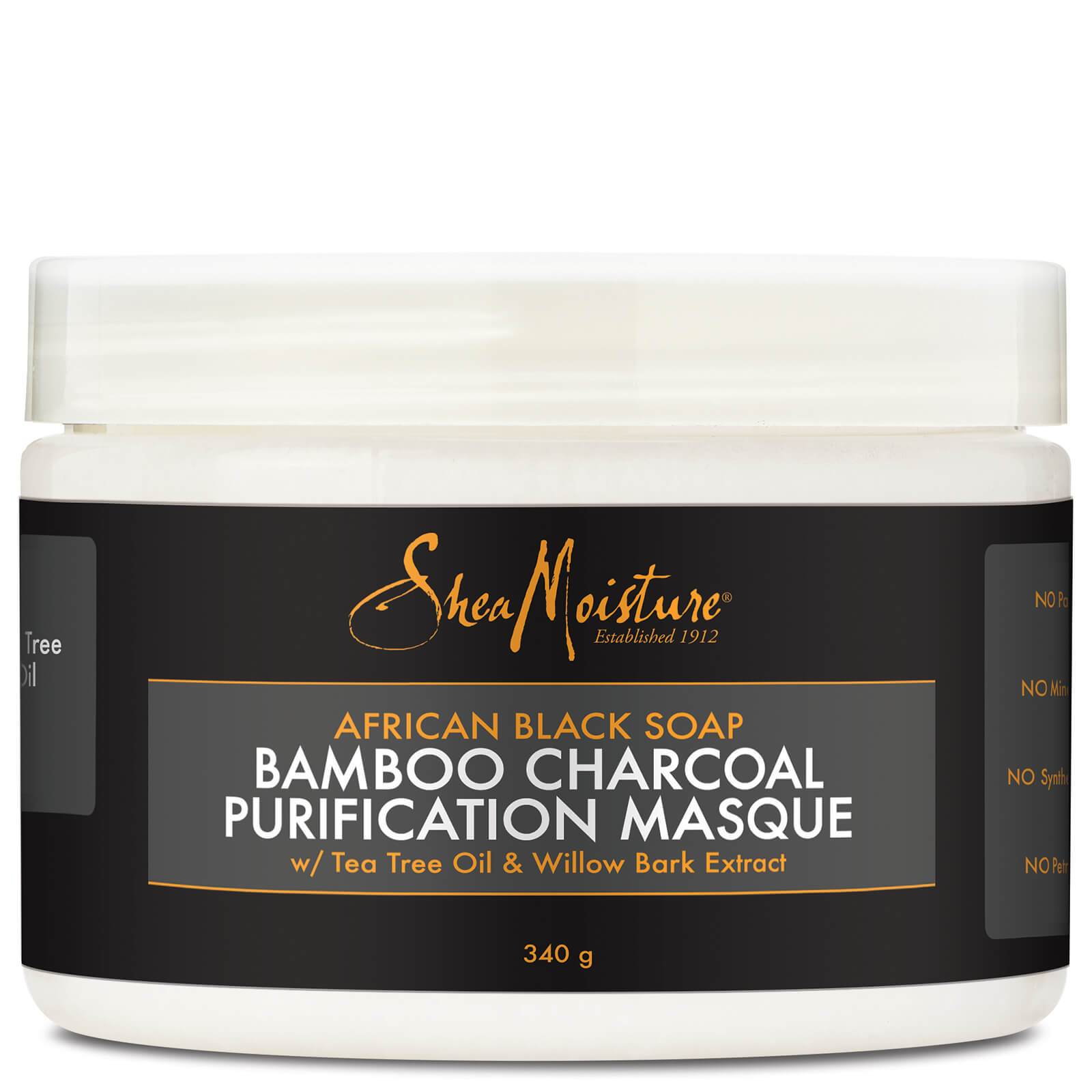 Shea Moisture - Masque purifiant au bambou/charbon/savon noir africain - 340g - Shea Moisture - Ethni Beauty Market